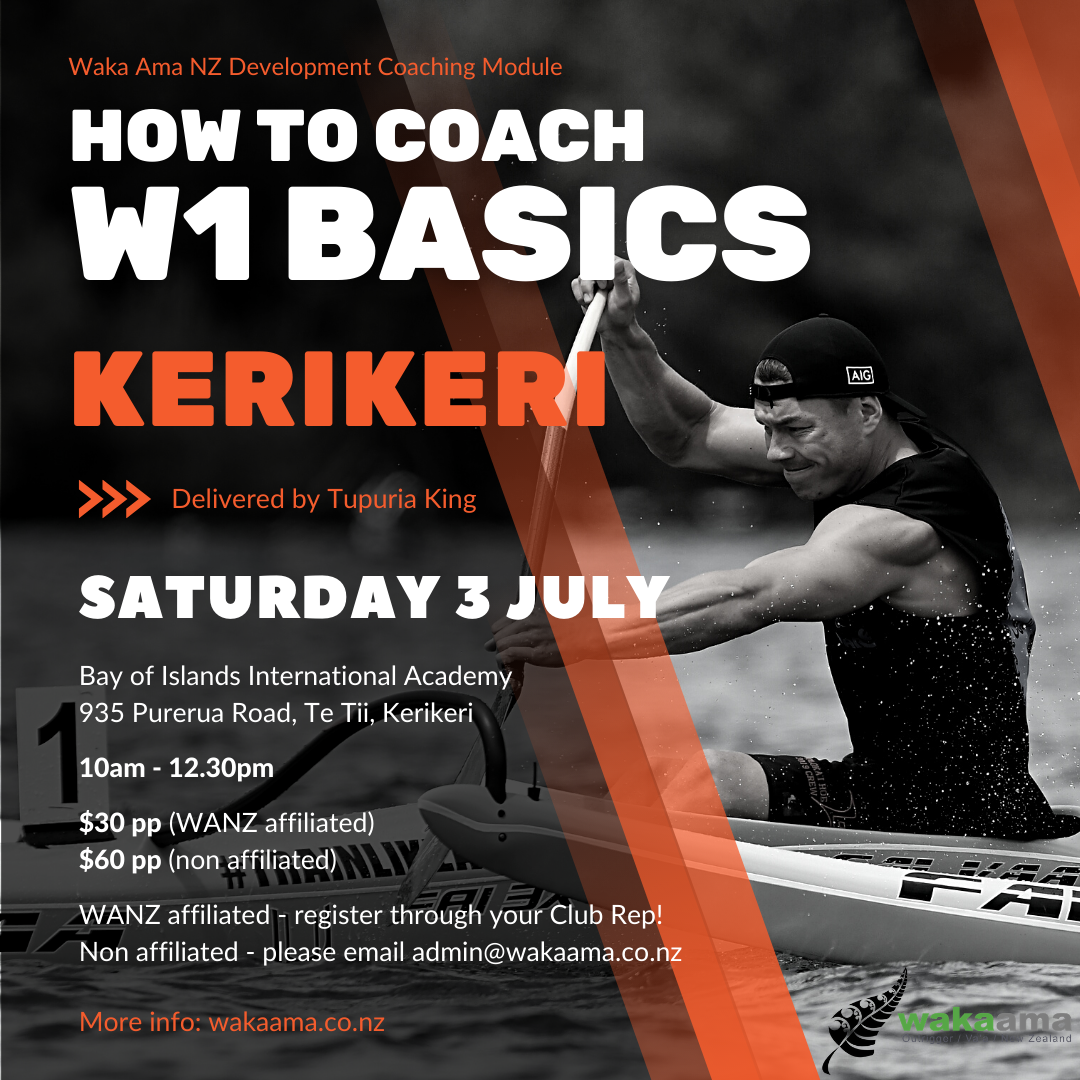 Enter now! Development Coaching - How to Coach W1 Basics (Kerikeri)